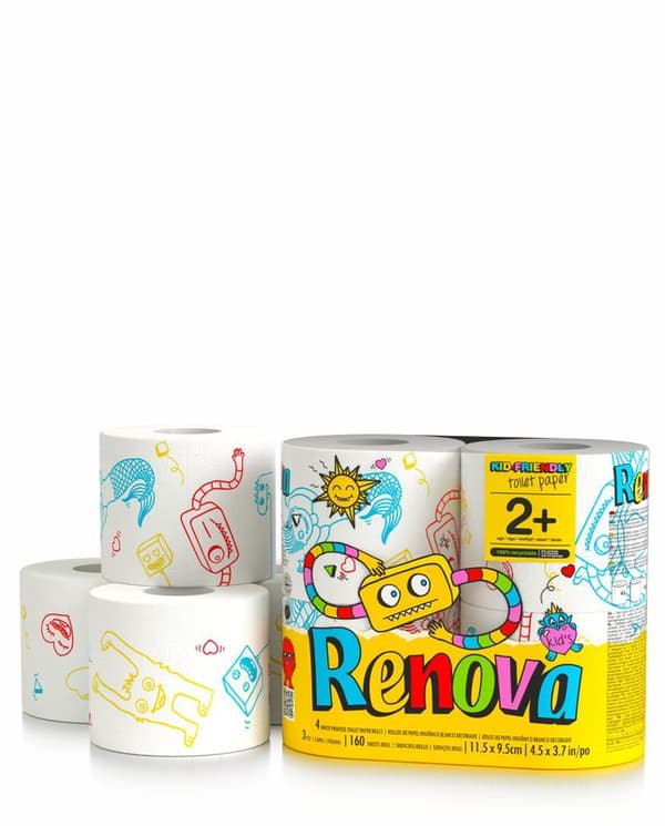 Renova Kids 4R toiletpapir