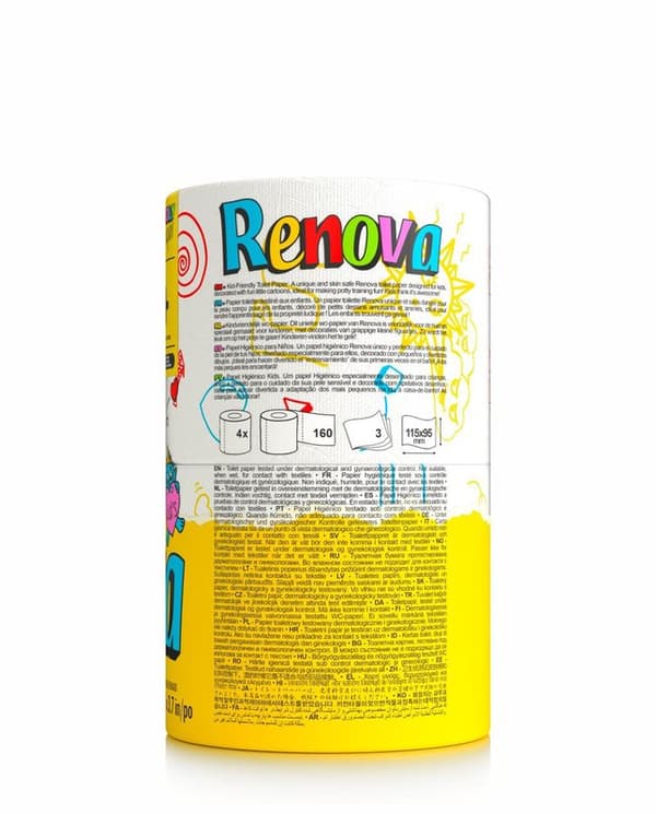 Renova Kids 4R toiletpapir