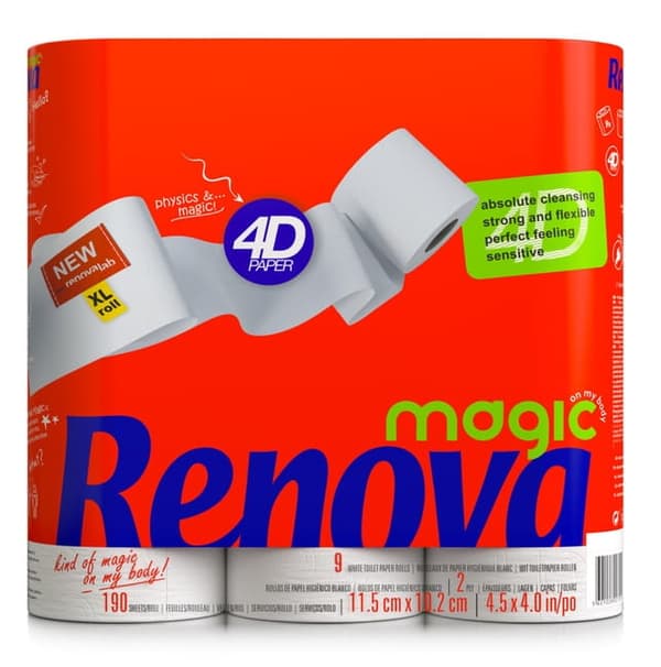 Renova Magic 9R toiletpapir