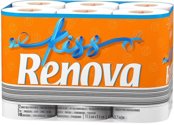 Renova Kiss 12R wc-paperi
