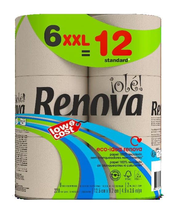 Renova Ole toiletpapir! 6R