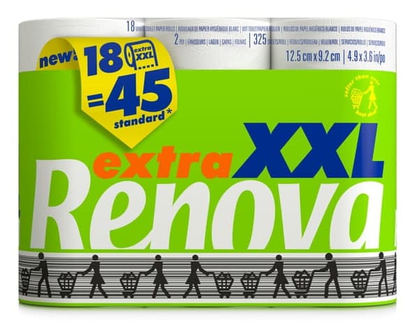 Renova Extra XXL 18R toiletpapir