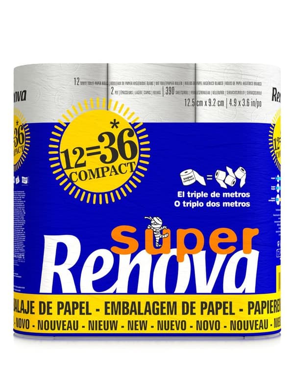 Renova Super Compact 12R toiletpapir