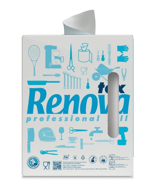 Renova TEX White puhdistusliina 315 arkkia 120 m