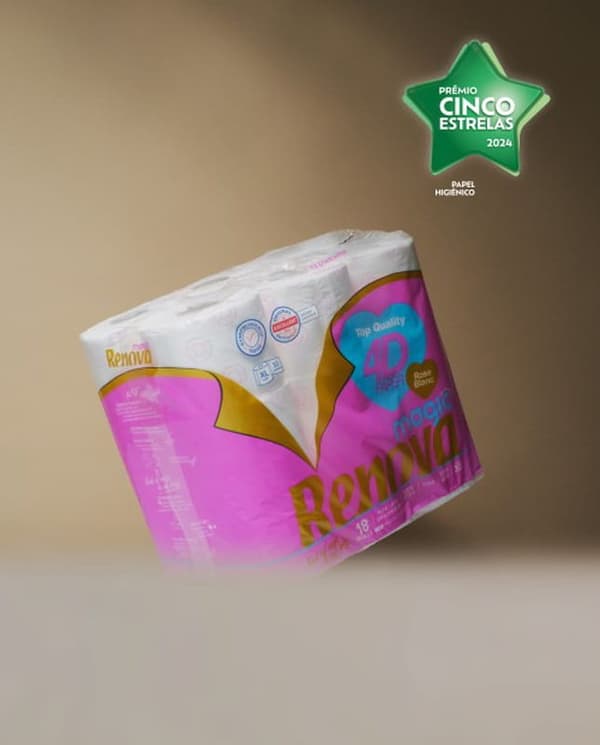 Renova Magic Rose Deco 18R wc-paperi