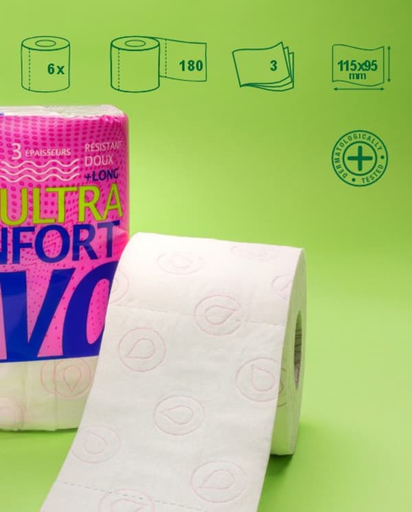 Renova Magic Ultra Comfort 6R wc-paperi