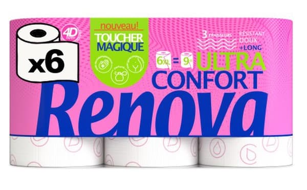 Renova Magic Ultra Comfort 6R toiletpapir