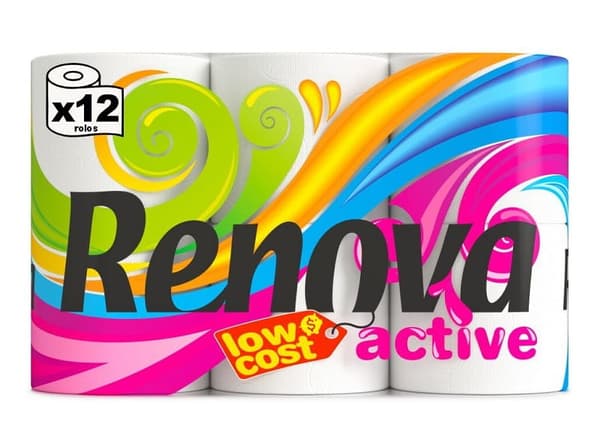 Renova Active 12R toiletpapir