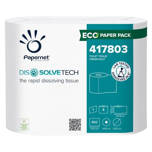 Toalettpapper Papernet 417803 Vit