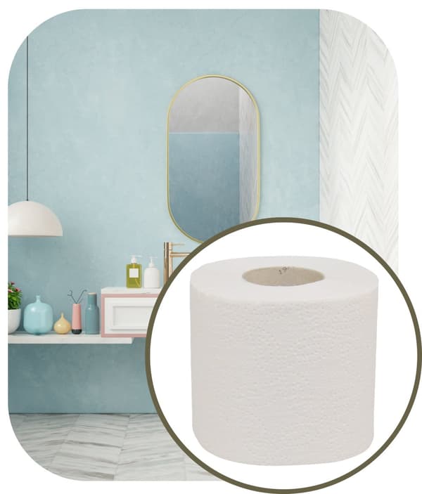 KATRIN toalettpapper 2w vitt 56-pack