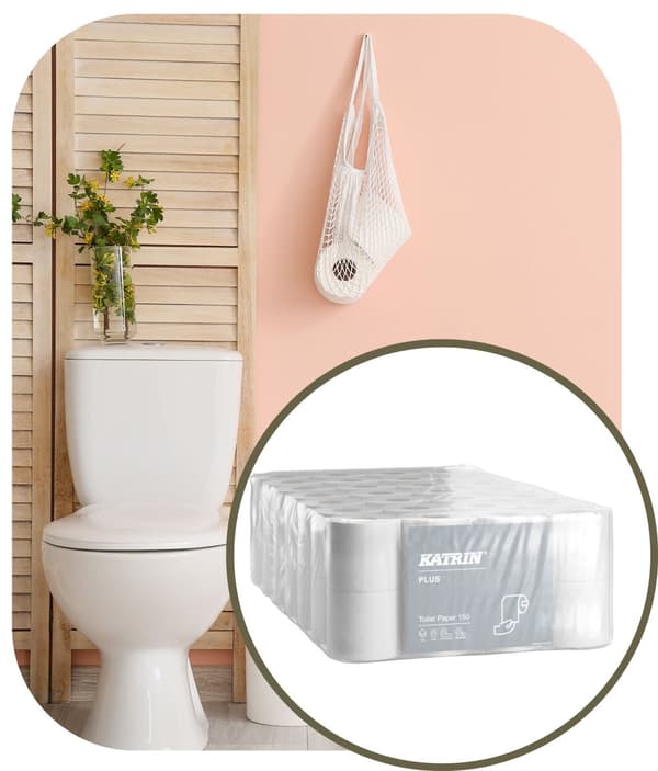 PLUS 3 Toalettpapper 150-pack 56 st. (17,3 m)