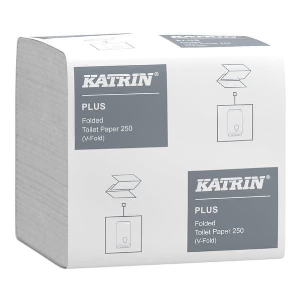 Toiletpapir foldet cellulose 2w. 56156
