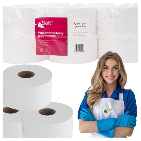 Mjukt premium cellulosa toalettpapper 140m, 12 st