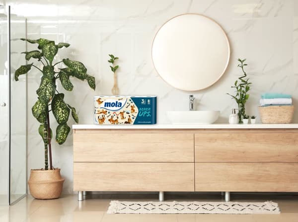 Mola Will UPS toiletpapir, 3w cellulose 8 stk.