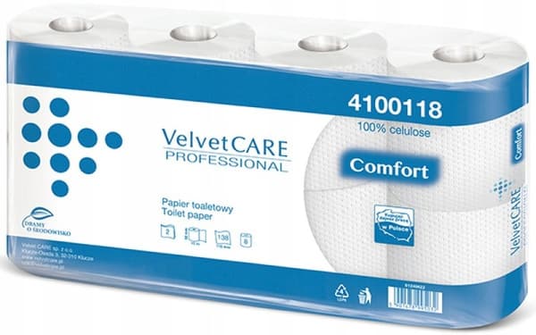 Fløjlspleje - Toiletpapir 15 Comfort a'8