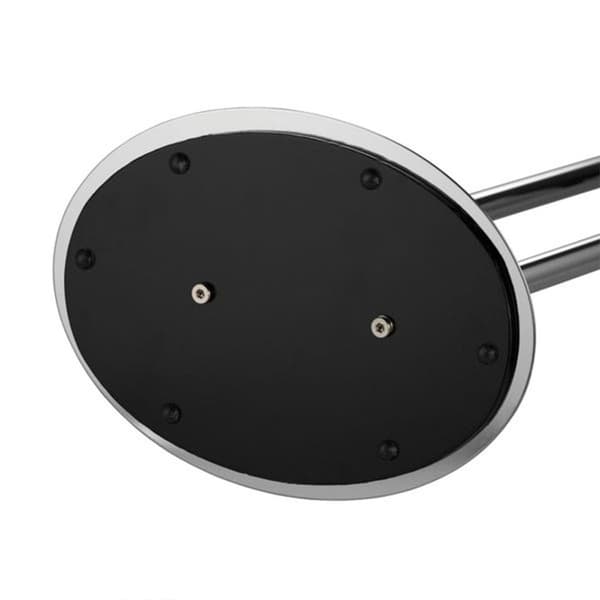 Esbada Classic Toalettpapir- og Reserverullholder Oval fot krom