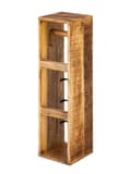 Miniatyrbild 5 av 5: Toalettpappers hållare Wood 17x17cm Square Mango Wood Solid