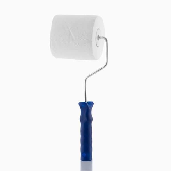 Toalettpapper med målarrulle - Rolig och ovanlig present toalettpappersdekoration