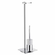 Smedbo FK322P Toalettpapirholder/Børste