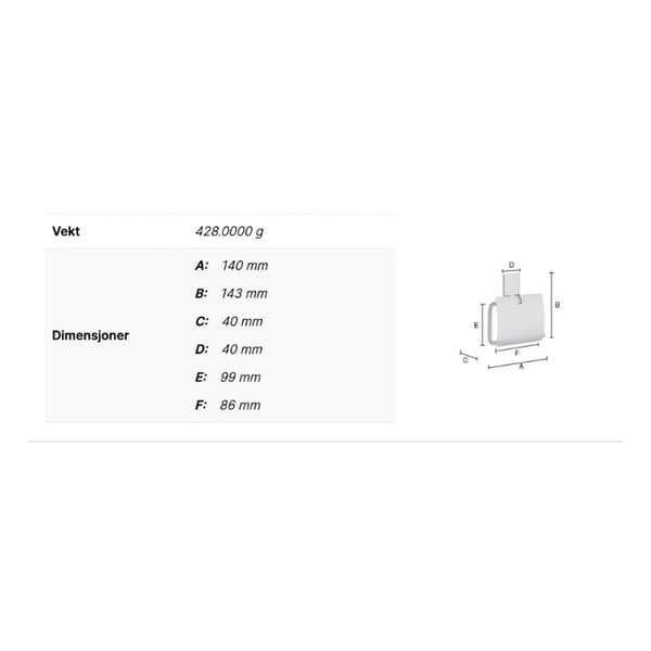 Smedbo Pool ZK3414 Toalettpapirholder