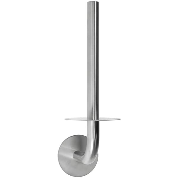 TOILETPAPIRHOLDER BØRSTET NIKKEL INOX 322220