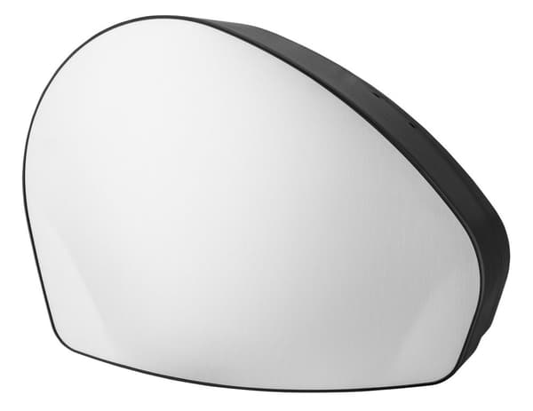 Toiletrulleholder, papirholder, toiletpapir dispenser - PQXJumbo, storrulledispenser mini, restrullefunktion, rustfrit stål/plast