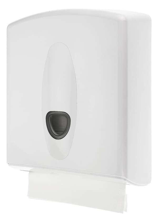 Papirdispenser, håndklæde dispenser, papirhåndklædeholder, papirhåndklæder dispenser - PQ20MidiH, Midi, plast