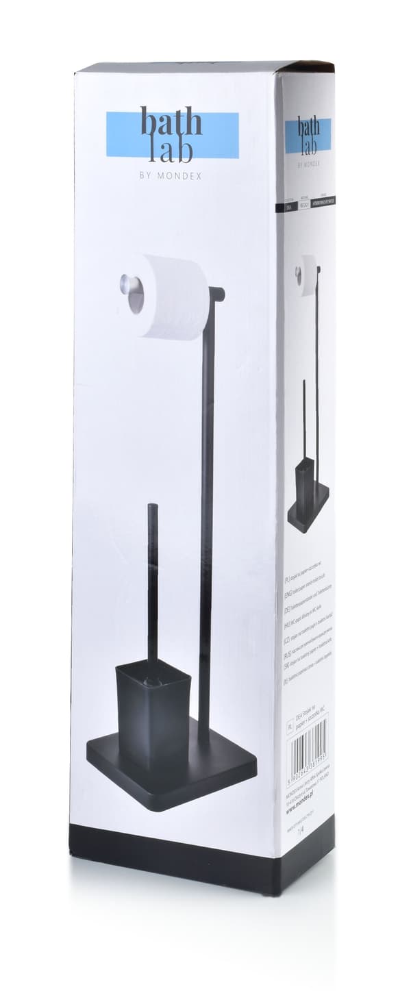 DEA Papirstativ + toiletbørste h69x23x18cm
