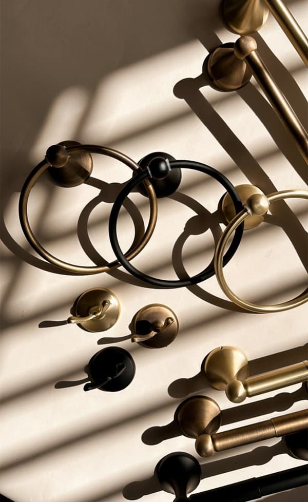Toiletpapirholder 332869B Antik Bronze
