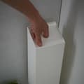 Miniatyrbild 6 av 6: Torn toalettpappersautomat vit