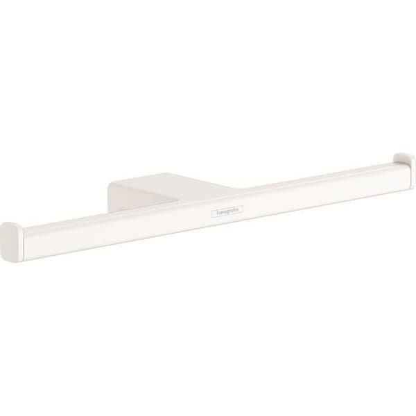 Pappershållare - HANSGROHE - AddStoris - 300 mm - Matt vit - Metallic