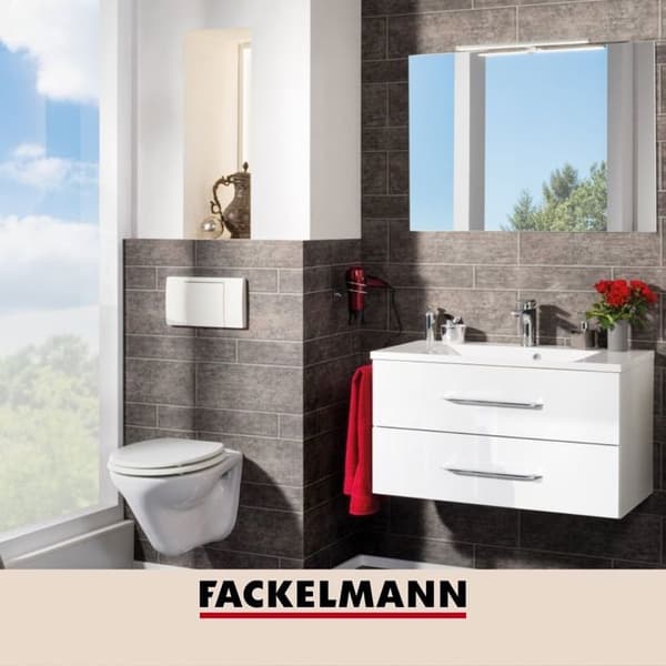 Support för grå kromad väggmonterad toalettpapper Fackelmann Mare