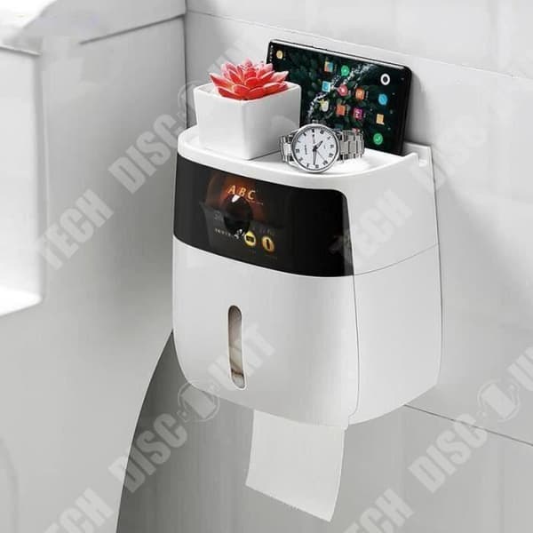 Pappersdispenser - Plastiska toaletter WC/ Vattentät toalettpappershållare / Rullhållare / Pappersstöd WC/ Badaccessoar