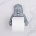 Miniatyrbild 7 av 7: TOALETTPAPPERSHÅLLARE MOAI PÅSKÖARENS GIFGURIFT GÅVA