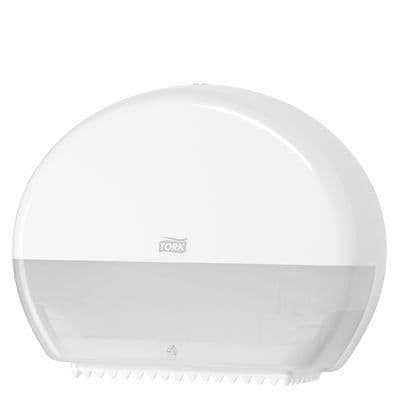 Tork Mini Jumbo toalettpappersdispenser vit