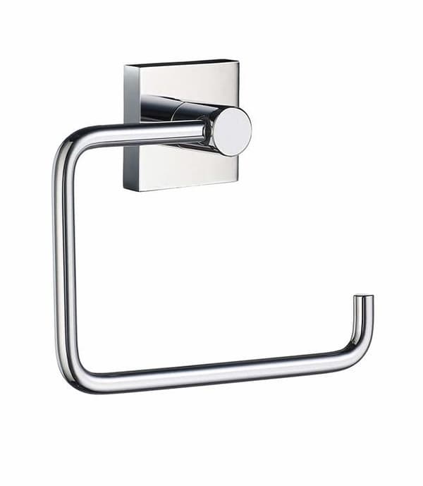 Smedbo - SMERK341 - RK341 Hustoalettrullehållare utan lock Mässing/koppar/Zink Silver 14 x 10 x 5 cm
