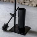 Miniatyrbild 3 av 4: Sealskin Tube Toilet Caddy - Toalettrullehållare - Toalettborste med hållare - Fristående Svart