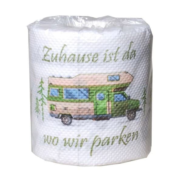 Wurm - 10844 - Udo Schmidt 10843 Toalettpapper för camping Karavan mönster 25 m x 10 cm x 15 m x 7 cm