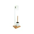 Miniatyrbild 1 av 4: Kombinerat WC Bambou &amp; Inox Vit MSV