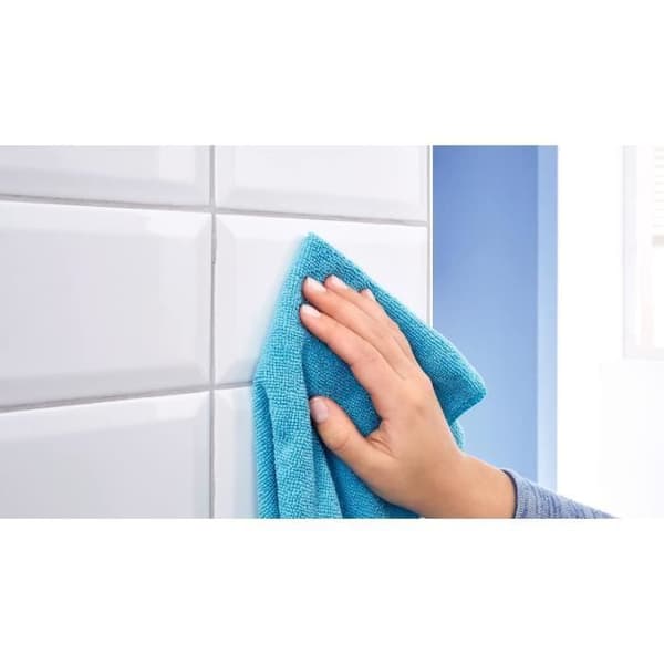 Tesa Hukk Toalettpappersdispenser, förkromad metall, enkel installation utan borrning (40246-00000-00)