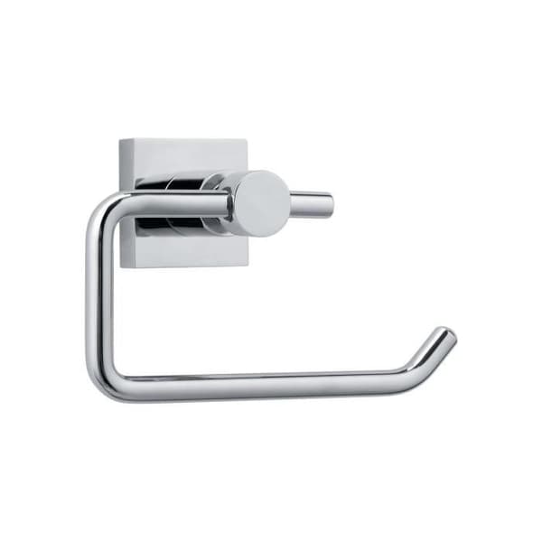 Tesa Hukk Toalettpappersdispenser, förkromad metall, enkel installation utan borrning (40246-00000-00)