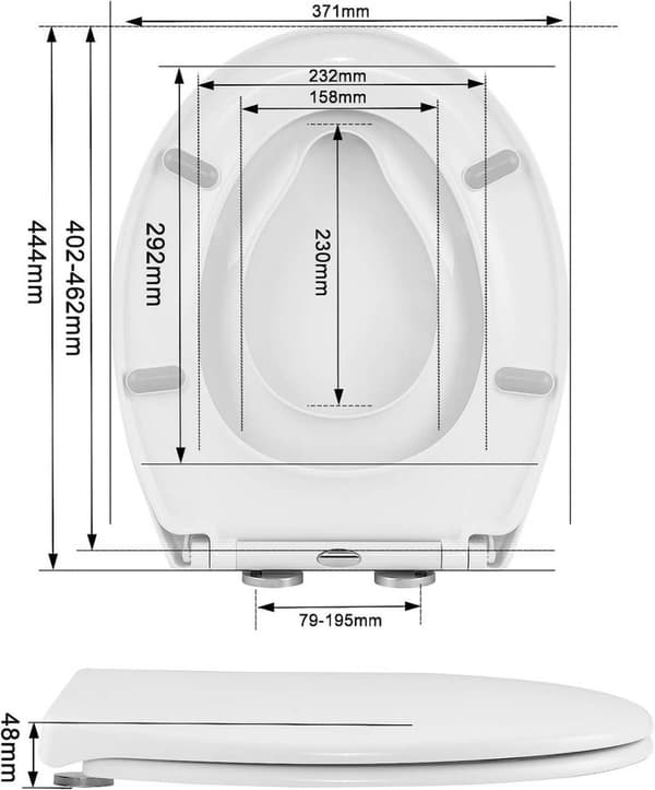 Rootz 2 in 1 wc-istuin - Perheystävällinen wc-istuin - Pehmeä Close Kansi - Lasten ja aikuisten istuin - Pikalukitus - PP ja ruostumaton teräs - O-muo