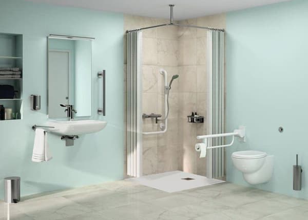 Idealisk standard toalettskål - S407701 - klosettsitz CONTOUR 21 s 4077 med lockgångjärn i vitt rostfritt stål