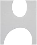 Miniatyrbild 3 av 4: Cuvette wc ensam Otto haas - 7440 - Ljudisolationsset för WC-vägg, standard bidé, 4 mm, vit