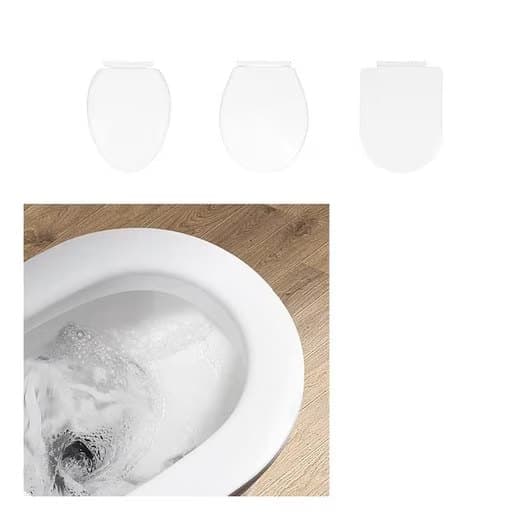 Lollanda Toiletovertræk – Biologisk nedbrydelige, 40/80 stk - Kan skylles med vand, 38×46CM, toiletovertræk til rejser