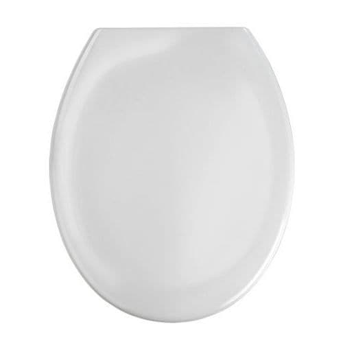 WC-sitsdel - WENKO - Ottana - Duroplast - Ljusgrå - Easy-Close