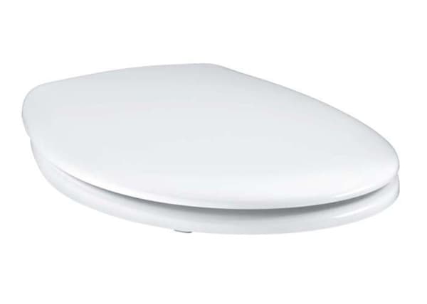 Toalettsits - GROHE - Bau Ceramic - Duroplast - Oklippbar - Snabbfäste
