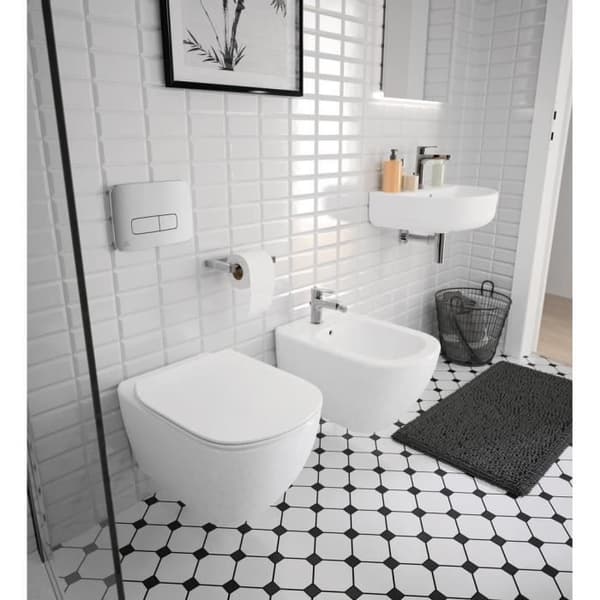 IDEAL STANDARD Tesi WC-sits - Fallskydd - Vit
