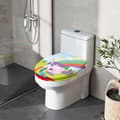 Miniatyrbild 3 av 4: Toalettsits - XMTECH - Färgglad enhörning - Soft close - Universal - Urea harts