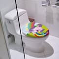 Miniatyrbild 4 av 4: Toalettsits - XMTECH - Färgglad enhörning - Soft close - Universal - Urea harts